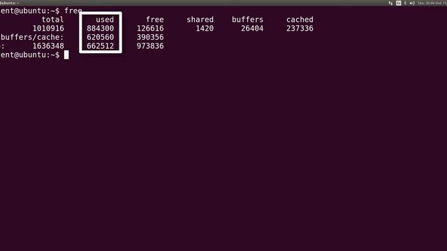 21 - Linux in 1 Minute - Free or Used Memory Space - free смотреть онлайн