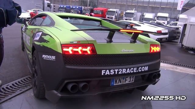 1240 Unique Lamborghini Gallardo LP570 Superleggera Revving! смотреть онлайн