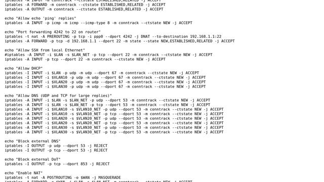 Block outgoing DNS via iptables on a linux router смотреть онлайн