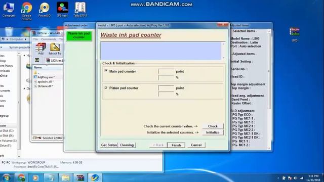 Epson L805 free resetter adjustment program softwear download смотреть онлайн