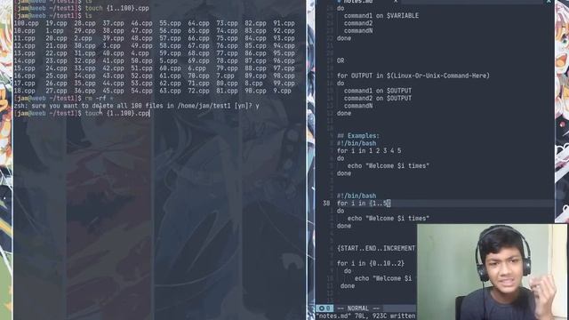 Linux Shell Guide - 4 | Basics of the Linux Command Line | For Loops and other tricks! смотреть онлайн