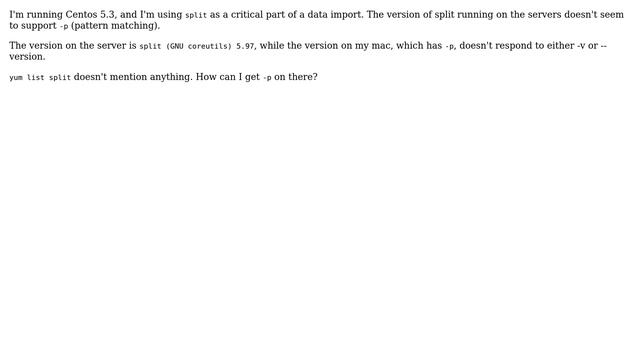 DevOps & SysAdmins: CentOS using older "split" command? How to update? (2 Solutions!!) смотреть онлайн