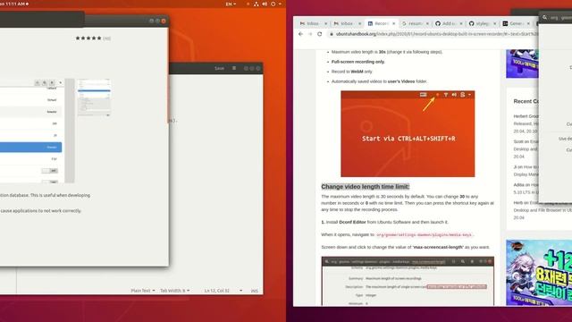 Record Ubuntu Desktop Easily via Built-in Screen Recorder смотреть онлайн