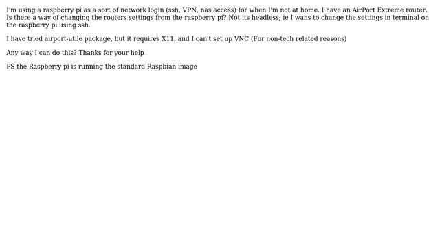 Edit AirPort Extreme settings Linux terminal смотреть онлайн