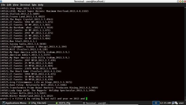 Pig - CDH on Fedora (Part 2) смотреть онлайн
