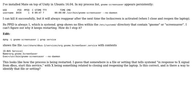 Ubuntu: Systemd keeps restarting a process смотреть онлайн