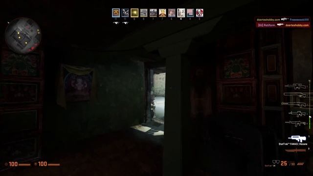 CS:GO – Arms Race: Monastery – Linux Gameplay смотреть онлайн