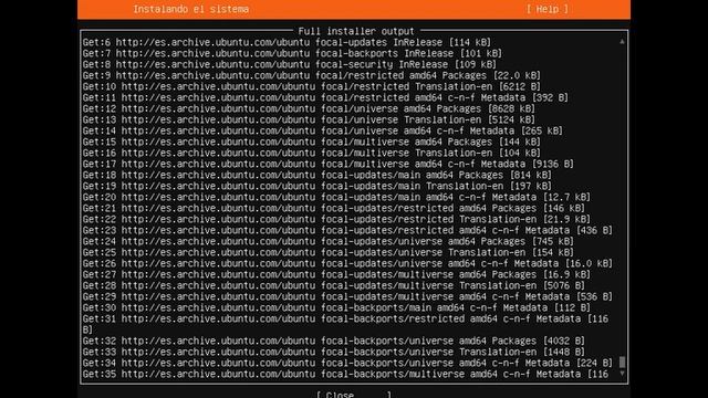 Instalación servidor Ubuntu 20.04 смотреть онлайн
