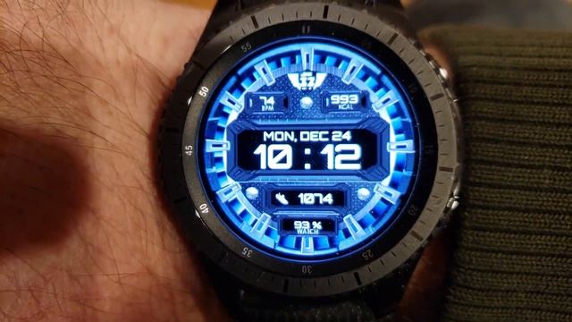 VIPER 68 SPINNER watchface for Galaxy Gear Tizen смотреть онлайн