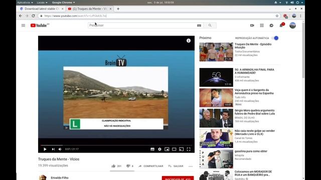 Transmitindo vídeos com Chromium para Chromecast смотреть онлайн