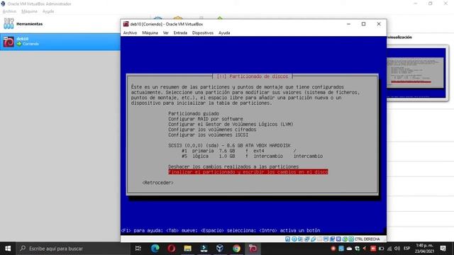instalación debían 10 en VirtualBox смотреть онлайн