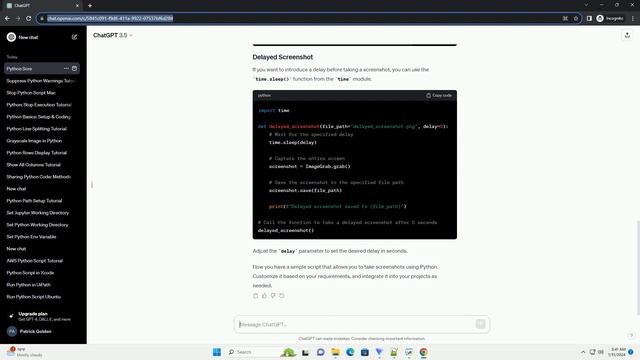 how to take a screenshot with python смотреть онлайн