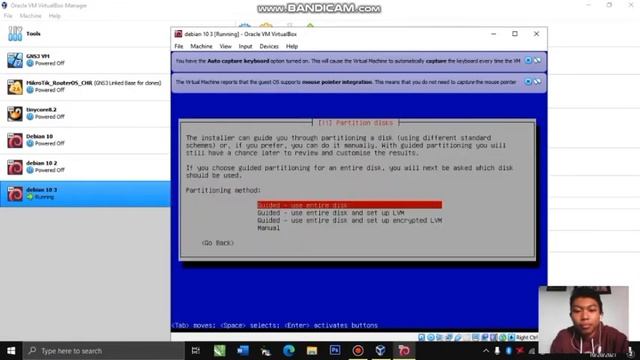 Instalasi Debian 10 di Virtual box смотреть онлайн