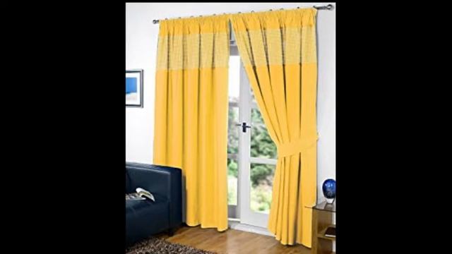 New Beautifully Yellow curtains designs for 2018 смотреть онлайн