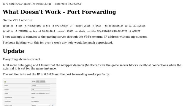 DevOps & SysAdmins: Multicraft: Port Forwarding through a GRE Tunnel смотреть онлайн
