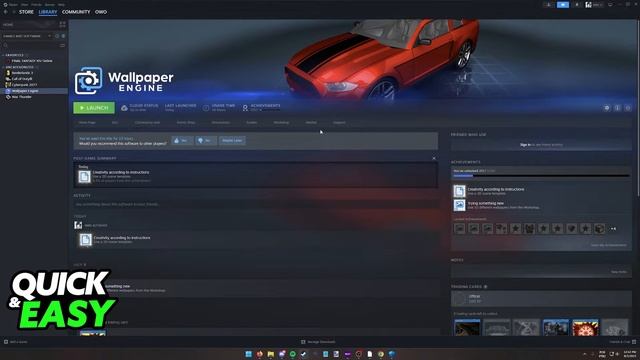 How To FIX Wallpaper Engine Black Screen (EASY!) смотреть онлайн