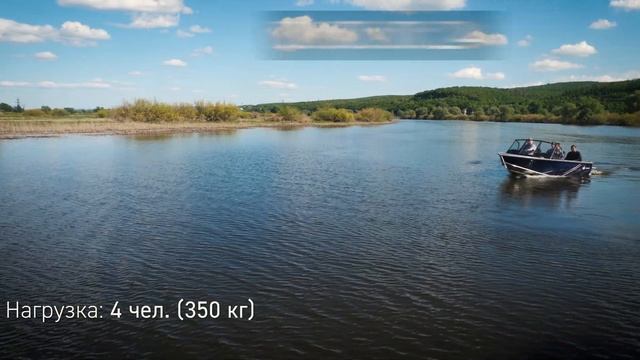 Тест на воде Салют 480 NEO с мотором HIDEA 60 EFI . смотреть онлайн