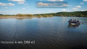 Тест на воде Салют 480 NEO с мотором HIDEA 60 EFI .