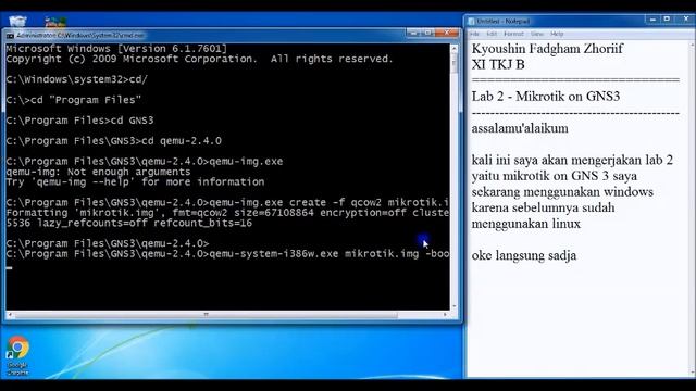 Lab 2 - MikroTIK on GNS3 смотреть онлайн