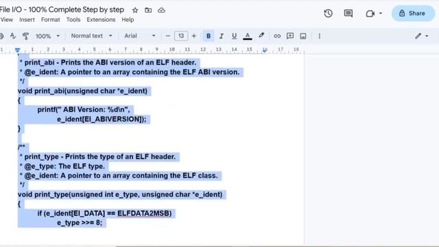 0x15. C - File I/O - 200% Complete Step by step смотреть онлайн