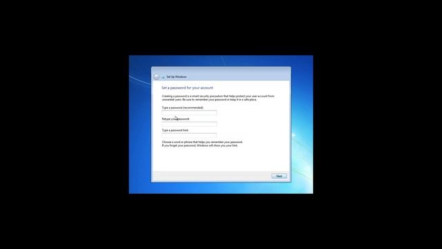 Installing Windows 7 in VirtualBox смотреть онлайн