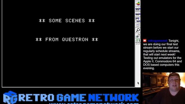 RGN Plays DOS, Apple II, C64 - Unofficial Test Twitch Stream #0D (June 8, 2018)