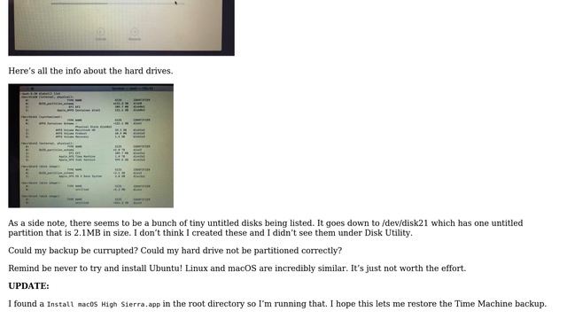 Apple: Error occurred while restoring Time Machine backup смотреть онлайн