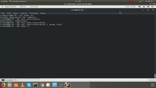 LFCS | Понимание и использования /etc/securetty | OL 7.5 смотреть онлайн