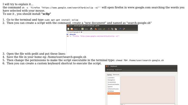 Ubuntu: Select text and send it to google search and google translate from shortcut (2 Solutions!!) смотреть онлайн