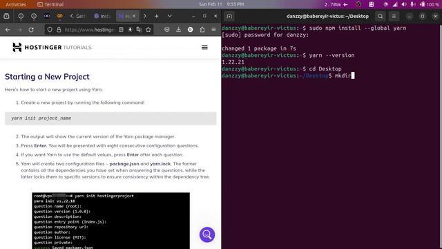 Yarn Package Manager Install Guide смотреть онлайн