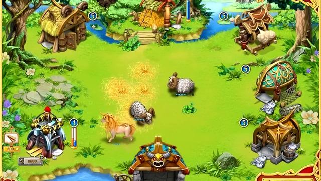 Farm Frenzy: Viking Heroes - Standard Level 46 смотреть онлайн