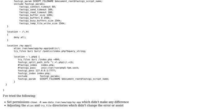 DevOps & SysAdmins: Ubuntu + Nginx: directory index of "/var/www/app/my-app/" is forbidden смотреть онлайн
