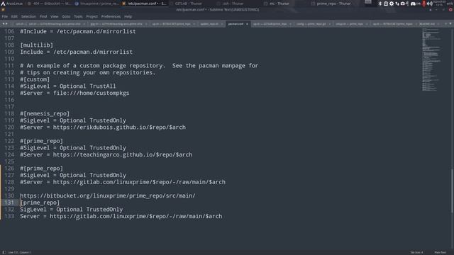 ArcoLinux : 3934 Learning git - 14 - Creating an Arch Linux repository on BitBucket смотреть онлайн