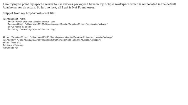 Unix & Linux: How can I get my Apache server to point to the correct location? смотреть онлайн