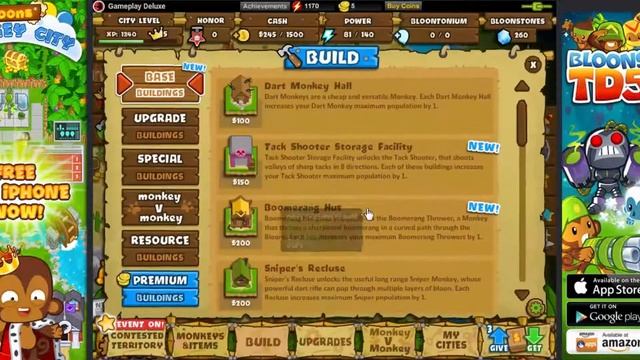Bloons Monkey City 119 City 2 - [ Deutsch | German | Gameplay | Let's Play | Mobile | IOS | Iphone смотреть онлайн