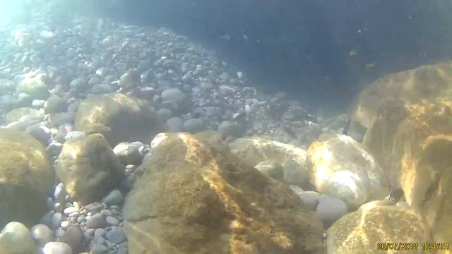 под водой ,пробую снимать смотреть онлайн