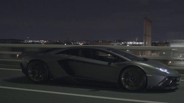 Lamborghini Aventador S on ANRKY WHEELS AN20 смотреть онлайн