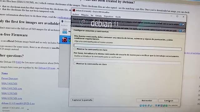 instalación de Máquina virtual y Debian смотреть онлайн
