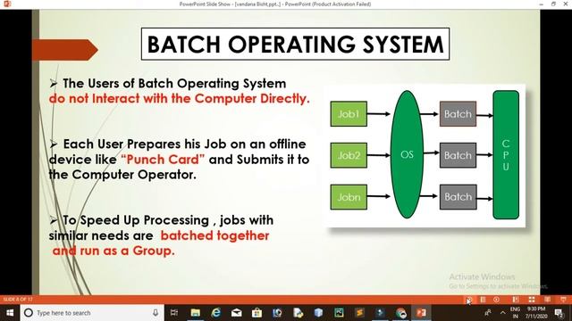 Powerpoint Presentation ((OPERATING SYSTEM))⏰|| VandanaBisht||