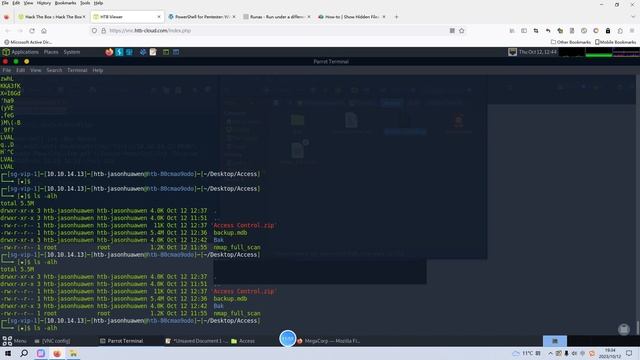 Cyber Security | Ethical Hacking | Pentesting Lab | Hackthebox | Access смотреть онлайн