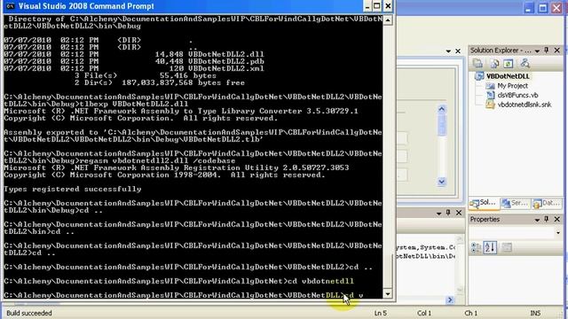NetCOBOL For Windows - Call VB.NET DLL - Using COM Interop. смотреть онлайн