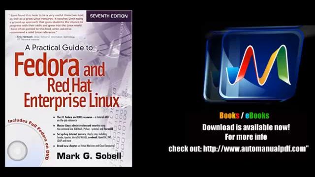 A Practical Guide to Fedora and Red Hat Enterprise Linux смотреть онлайн