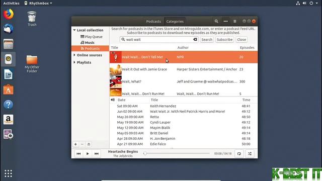 Listening to audio in ubuntu desktop смотреть онлайн