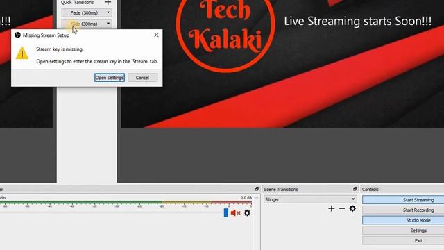 Live Stream Games In YouTube Using OBS Studio | Tamil | OBS Complete Guide - Part 2 | #techkalaki