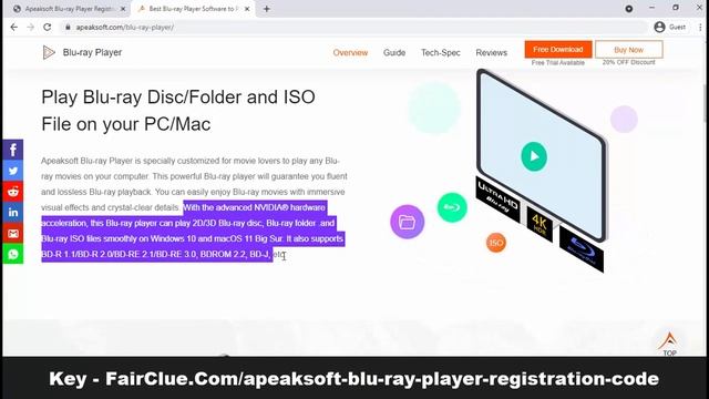 Apeaksoft Blu-ray Player Registration Code Review Free Download How To Use Apeaksoft Blu-ray Player смотреть онлайн