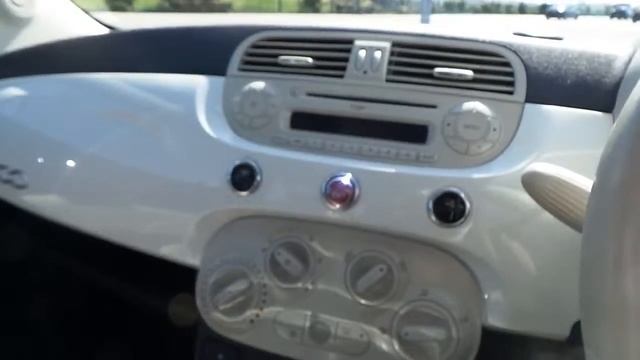 2013 13 Fiat 500 1.2 Lounge 3dr Start Stop In White смотреть онлайн