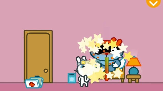 PANGO Is Sick with Pango Storytime smart intuitive story app for kids Gameplay смотреть онлайн