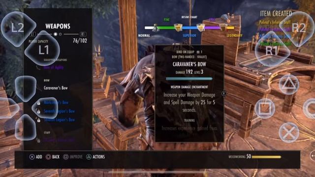 ESO: PS4/iOS Remote Play Crafting смотреть онлайн