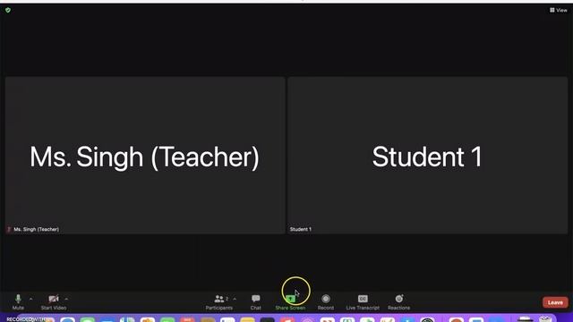 Sharing Your Screen in Zoom - Apple Computer (Mac) смотреть онлайн