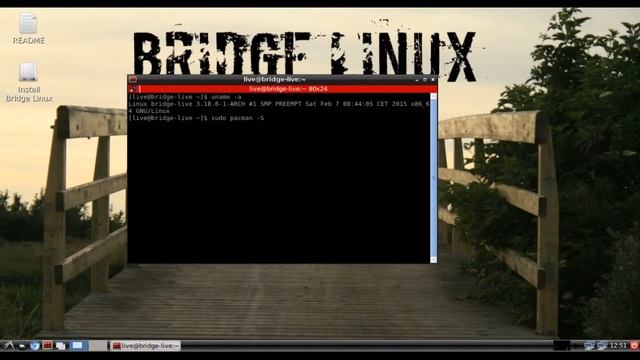 bridge linux - lxde (2015-02) смотреть онлайн